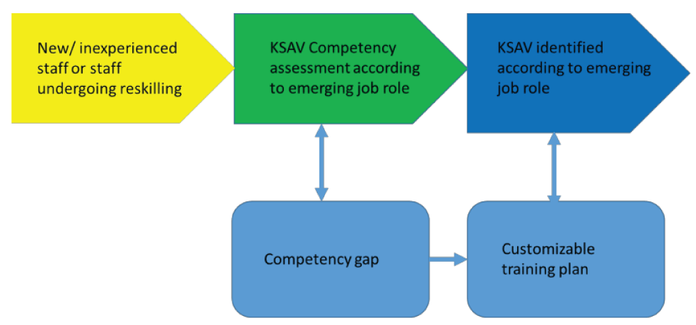 Competency-based training framework.